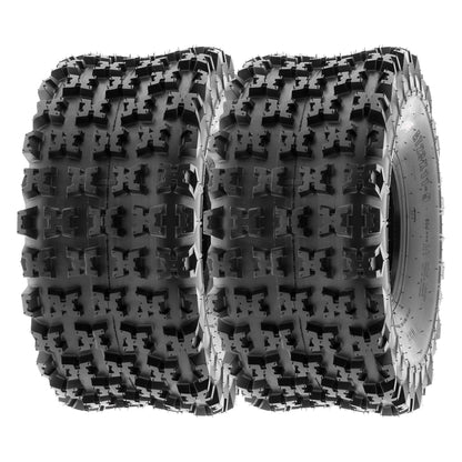 SunF All Terrain ATV UTV Tires 22x10-9 6 PR A027 (Pair of 2)