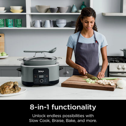 Ninja Foodi 8.5 Qt PossibleCooker PRO,Gray, MC1001