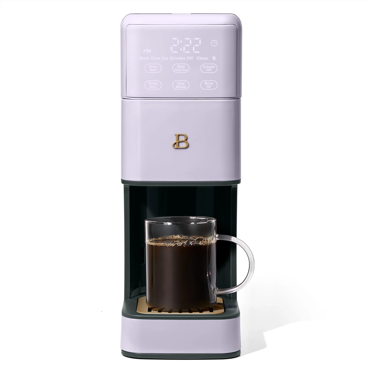 Beautiful Perfect Grind�?Programmable Single Serve Coffee Maker, White Icing by Drew Barrymore
