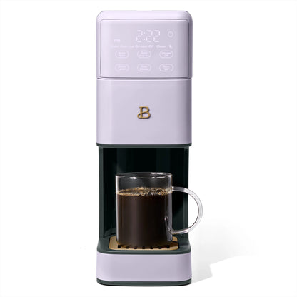 Beautiful Perfect Grind�?Programmable Single Serve Coffee Maker, White Icing by Drew Barrymore