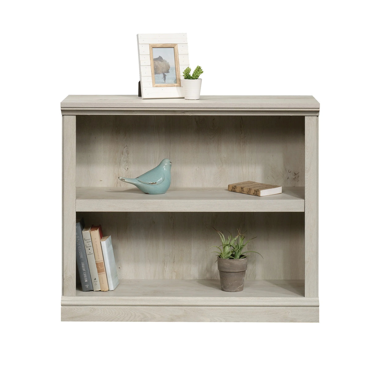 Sauder Select 2 Shelf Bookcase, Washington Cherry Finish