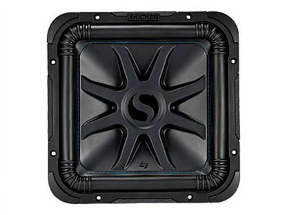 Kicker Solo-Baric L7S 1500W 12" 2 Ohm DVC Sealed or Ported Square Subwoofer