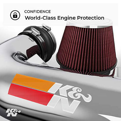 K&N Cold Air Intake Kit: High Performance, Guaranteed to Increase Horsepower: 2009-2016 Chevy/Opel/Vauxhall (Cruze, Cruze Limited, Astra J, Astra MK6), 1.4L L4, 69-4521TS