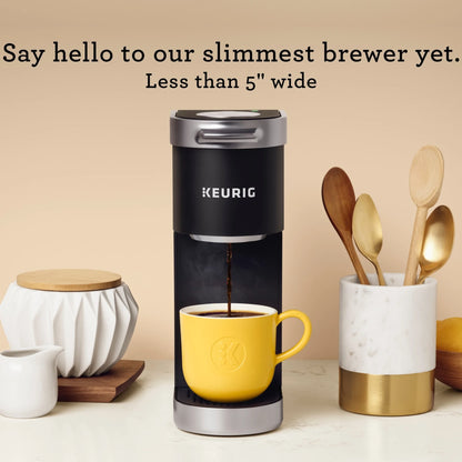 Keurig K-Mini Plus Single Serve K-Cup Pod Coffee Maker, Dusty Rose