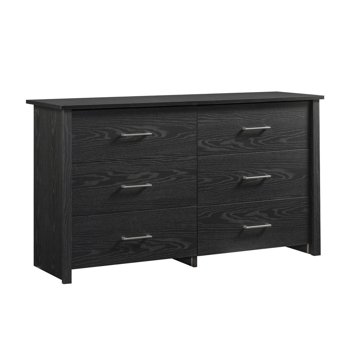 Mainstays Hillside 6-Drawer Dresser, Soft White Finish