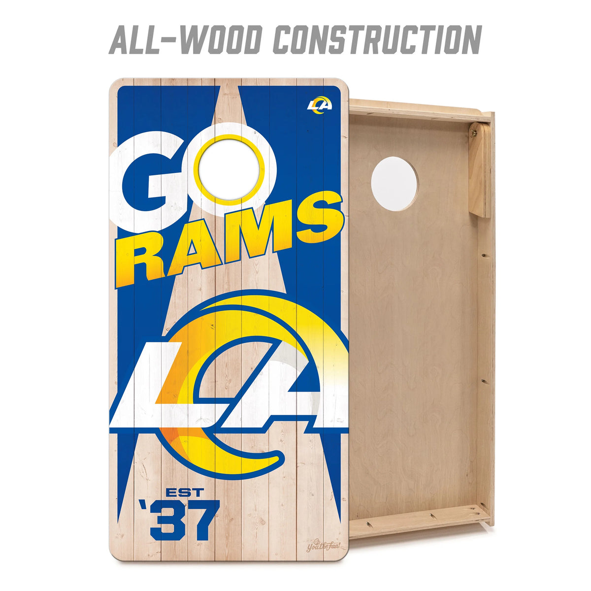 YouTheFan NFL Buffalo Bills 2' x 4' Cornhole Game
