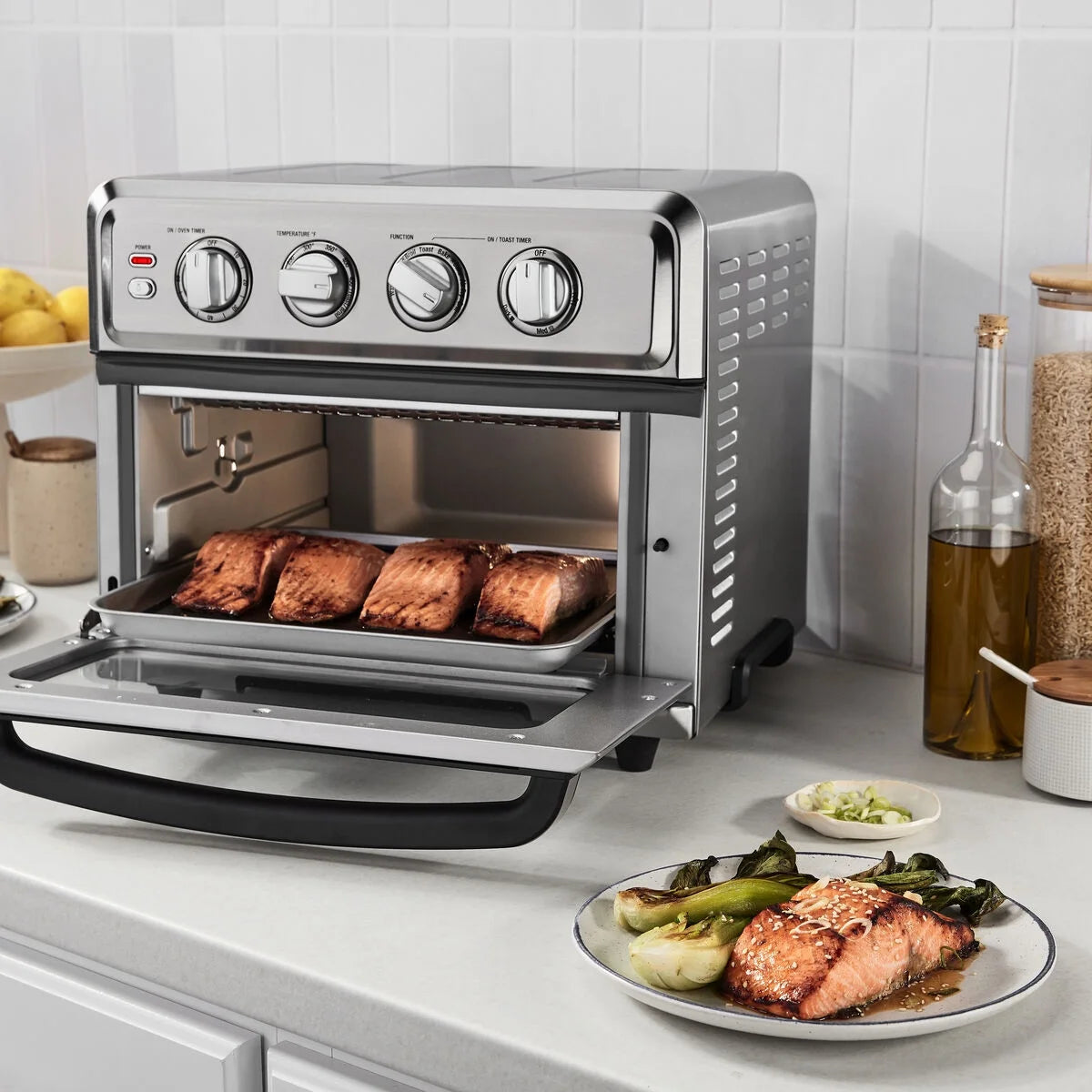 Cuisinart Air Fryer Toaster Oven with Grill, Stainless Steel