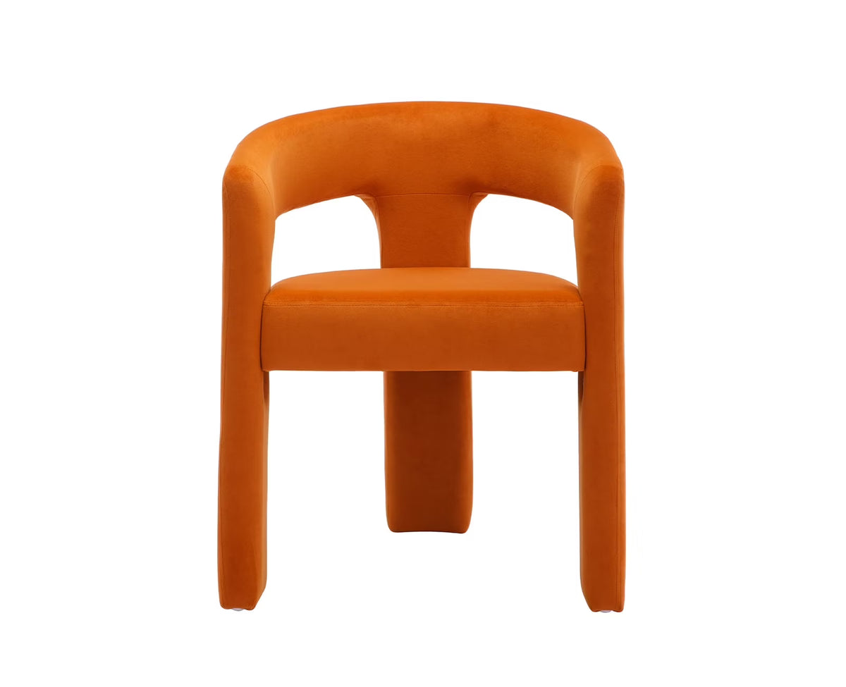 Guyou Modern Sherpa Upholstered Dining Chair, Cute Barrel Side Armchair Kitchen Chair with Armrests and Back for Living Room Dining Room Bedroom, Green