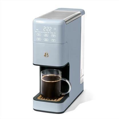 Beautiful Perfect Grind�?Programmable Single Serve Coffee Maker, White Icing by Drew Barrymore
