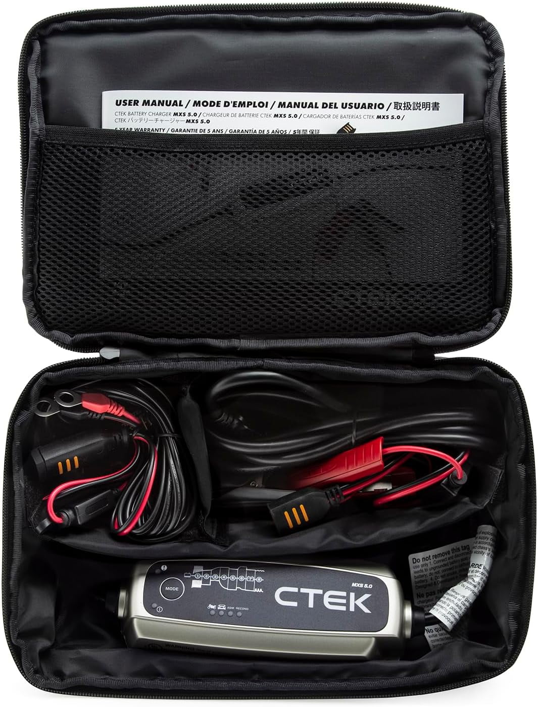 CTEK MXS 5.0 40-206 4.3 Amps 12V Fully Automatic Automotive Battery Charger