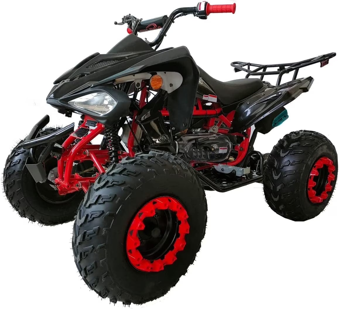 X-Pro Brand New 200cc Gas ATV, Automatic Transmission with Reverse LED Headlights Big 23"/22" Tires