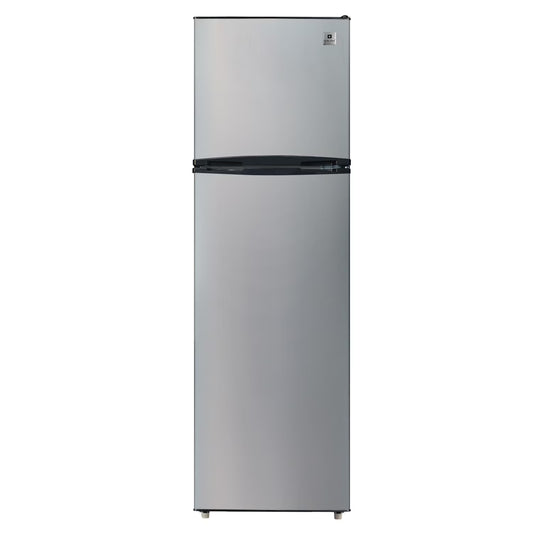 Arctic Chef, 10 Cu. ft Top-Freezer Apartment-Size Refrigerator, Stainless