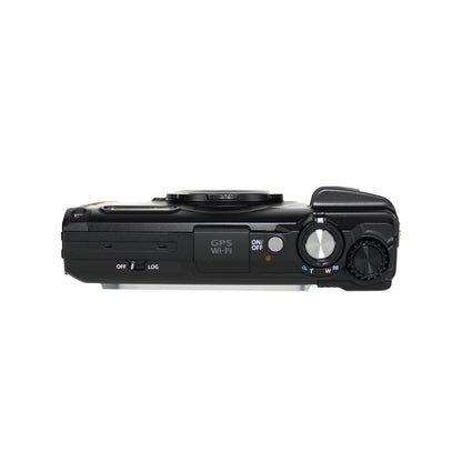 OM SYSTEM Tough TG-7 Red Underwater Camera, 44x Macro Shooting, 12MP, Float Strap, 64GB Card