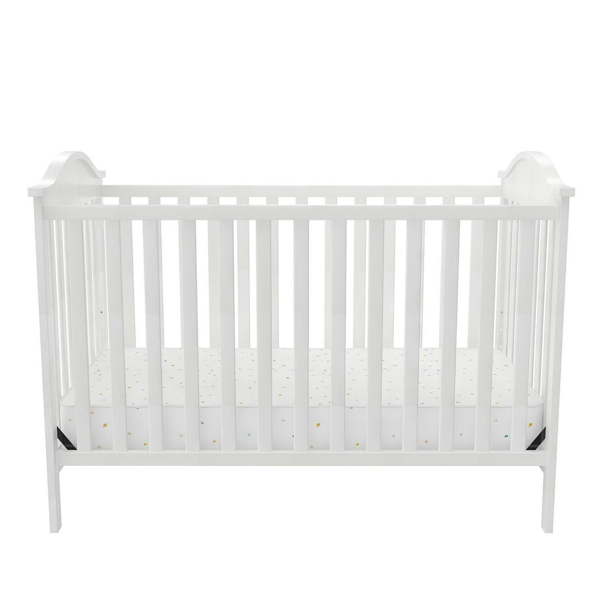 Baby Relax Adele 3-in-1 Convertible Crib. White