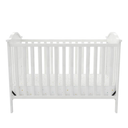 Baby Relax Adele 3-in-1 Convertible Crib. White