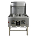 NSF 36 in. Two Burners Chinese Wok Range Natural Gas/ LP with Waterfall Commercial Restaurant Wok