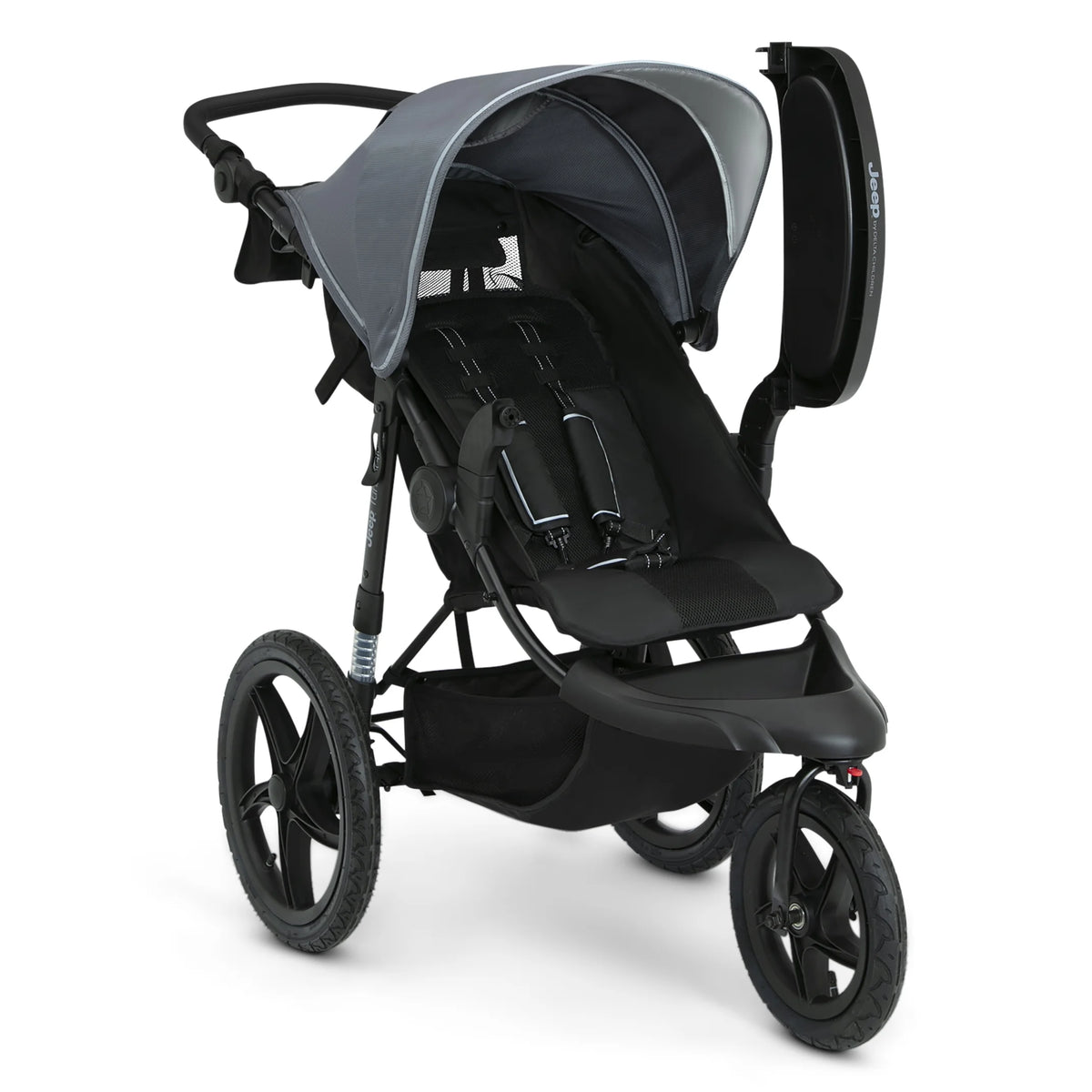 Jeep TurboGlyde Jogging Stroller by Delta Children, Black
