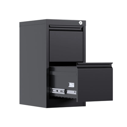 Supeer Four Drawer Metal Lateral File Cabinet, Storage White File Cabinet with Large Deep Drawers, Locking Wide File Cabinet for School, Office, Home,  Assembly Required