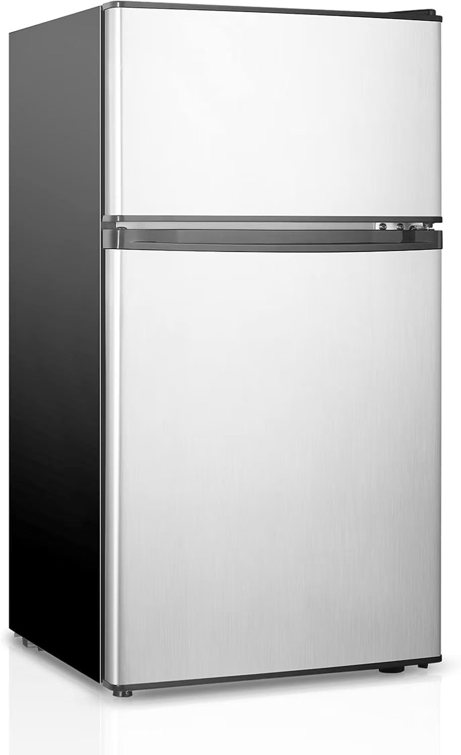 HUMSURE 3.2 Cu.Ft Pink Mini Fridge With Freezer, Compact Dorm Refrigerator, 2 Doors for Bedroom, Office, Kitchen, Apartment