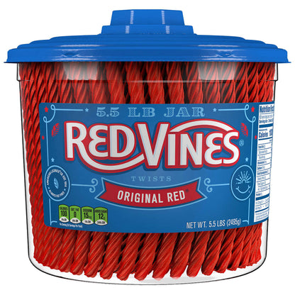 Red Vines Twists, Original Red, 5.5 lbs