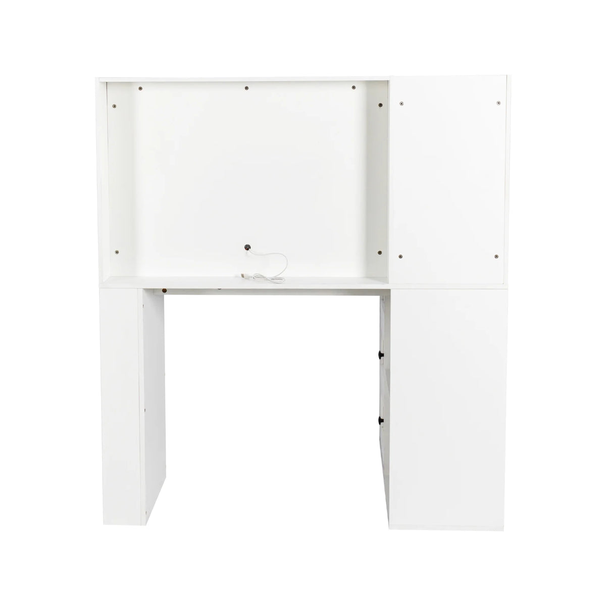 Makeup Vanity Desk With Mirror And Lights, Charging Station, Make Up Vanity With Storage And 3 Large Drawers, 3 Color Modes Available For Bedroom Living Room