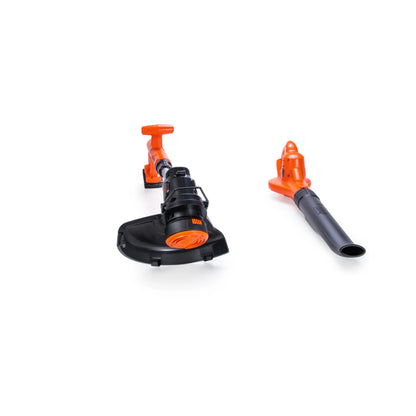BLACK+DECKER 20V MAX* Lithium 10 In. String Trimmer/Edger + Hard Surface Sweeper Combo Kit, LCC221
