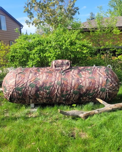 Tank Wear 500 Gallon Propane Tank Cover Outdoor Decorative