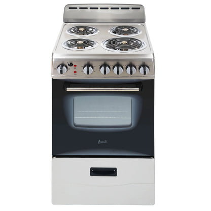 Avanti 20" Electric Range Oven with Framed Glass Door, in Stainless Steel (ERU200P3S)