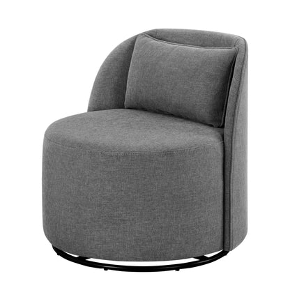 Better Homes & Gardens Juliet Modern Arch Swivel Accent Chair, Cream Boucle