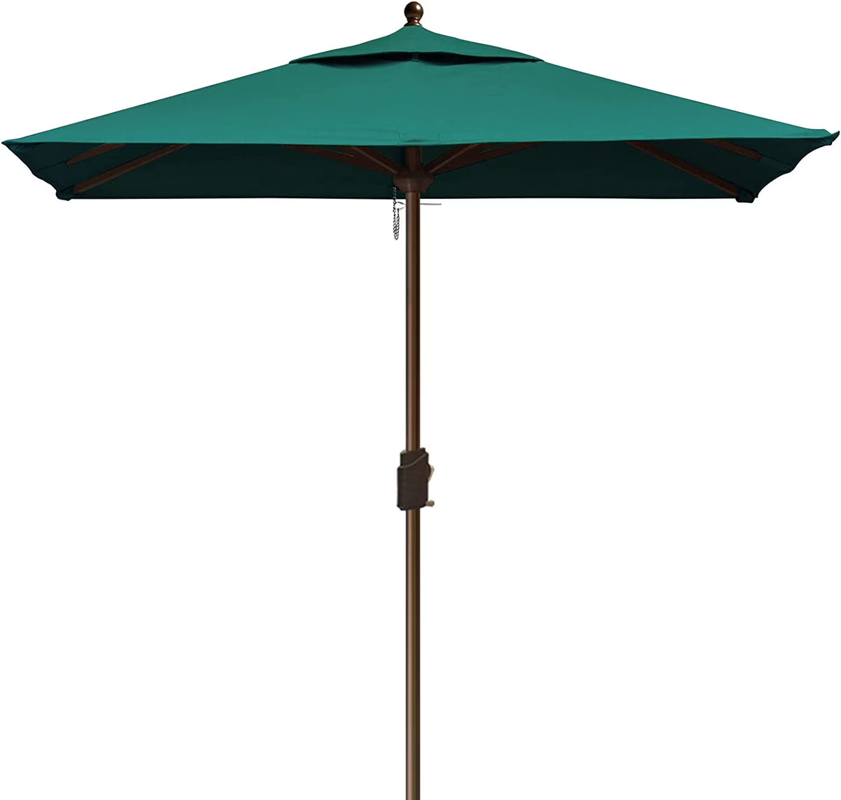 EliteShade Sunumbrella 6x6Ft Square Market Umbrella with Ventilation