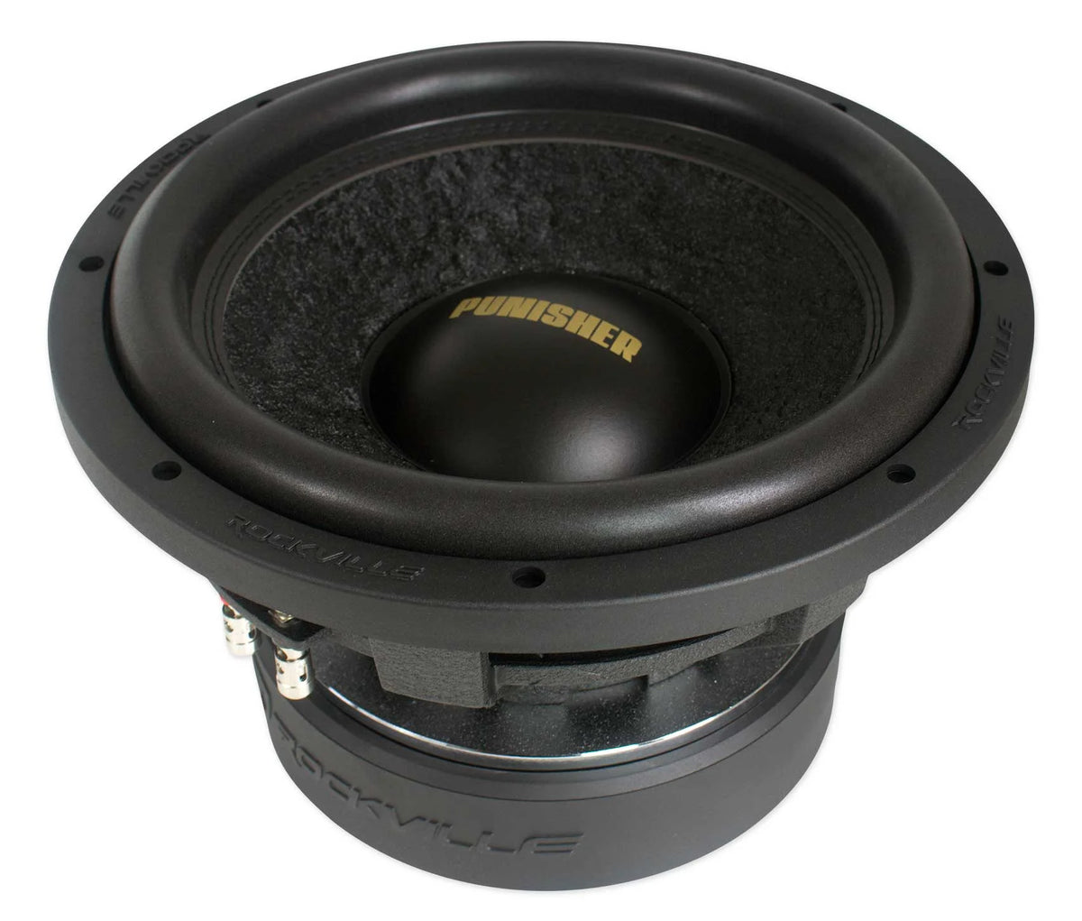 Rockville Punisher 12D2 12" 5600w Peak Car Audio Subwoofer Dual 2-Ohm Sub 1400w RMS CEA Rated