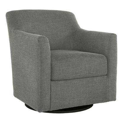 Signature Design by Ashley Bradney Beige Swivel Accent Chair