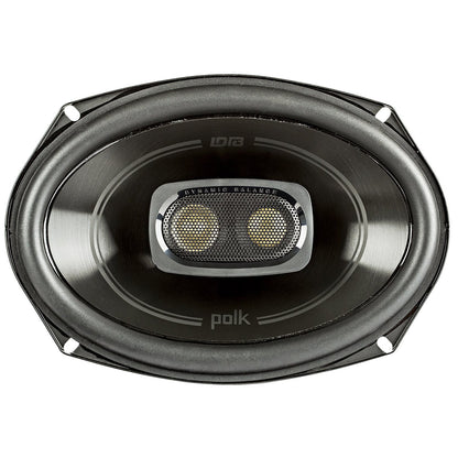 Polk Audio 6x9 Inch 450W 3-Way Car/Boat Coaxial Stereo Audio Speakers Marine , DB692