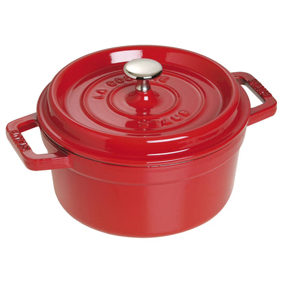 Staub Cast Iron 2.75-qt Round Cocotte - Basil
