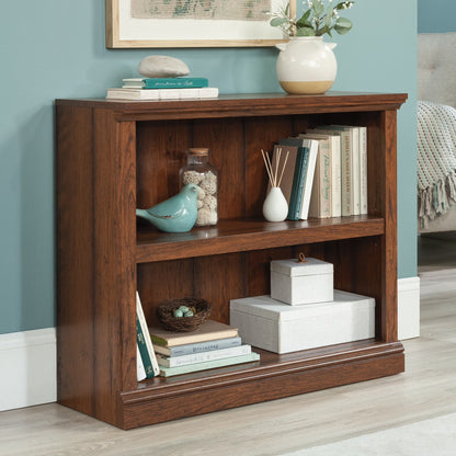 Sauder Select 2 Shelf Bookcase, Washington Cherry Finish