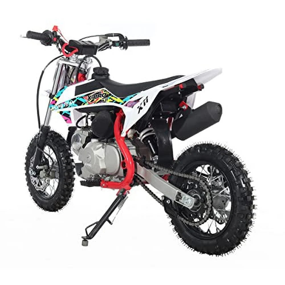 X-Pro Brand New X11 110cc Gas Pit Dirt Bike with Automatic Transmission, E-Start, 10" Wheels!