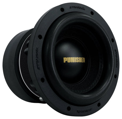 2 Rockville Punisher 8D1 8" 3000w Peak/750w RMS Competition Car Audio Subwoofers