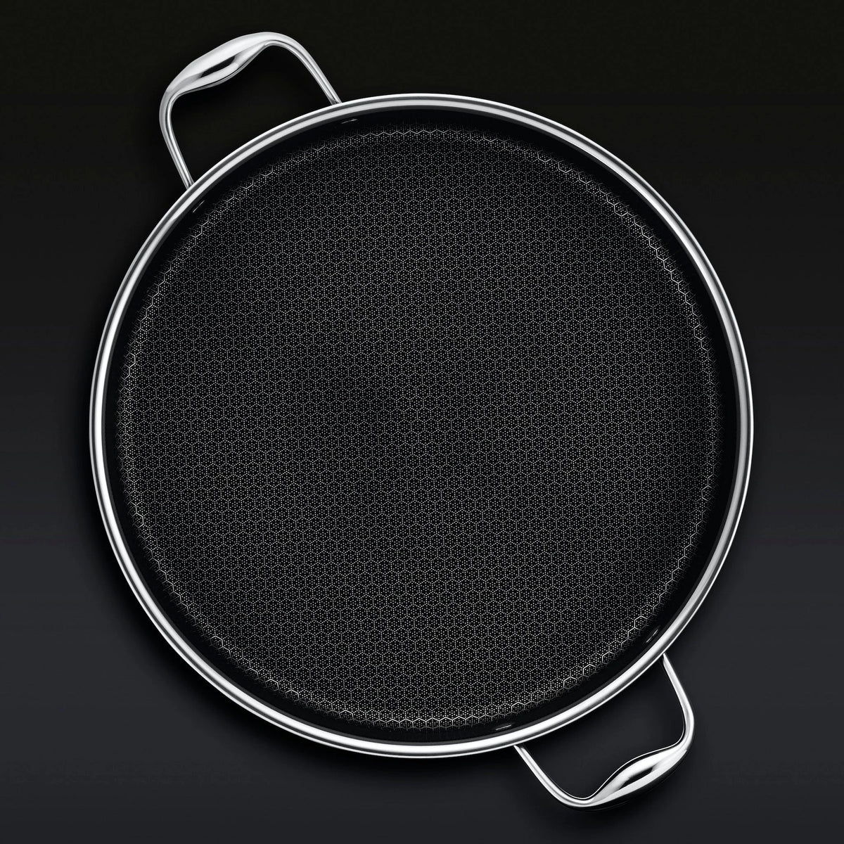 Hybrid Deep Saut�� Pan/Chicken Fryer with Lid, 7-Qt