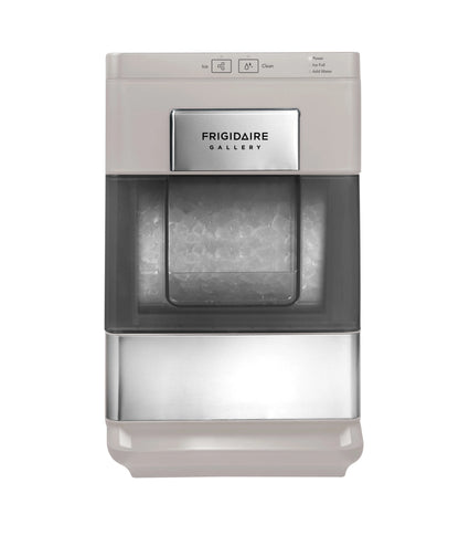 Frigidaire Gallery 33 lbs. Touchscreen Nugget Ice Maker - Stainless Steel Accent, EFIC220, Black