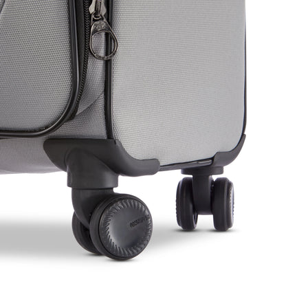 American Tourister X-Lite 3-Piece Luggage Set with Spinner Wheels - Light Grey