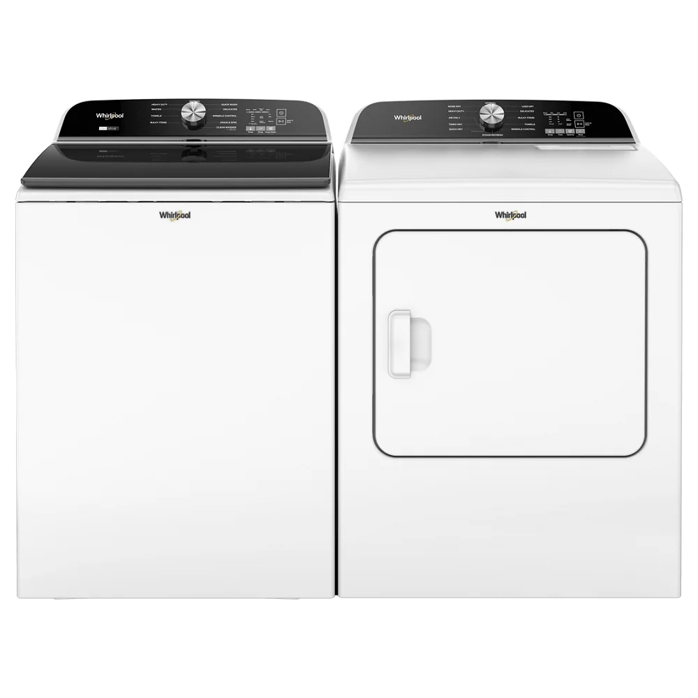 WHIRLPOOL WTW6157PW high efficiency top load washer