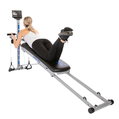 Total Gym APEX G5 Home Fitness Incline Weight Trainer Equipment w/ 10 Resistance Levels