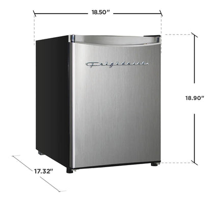 Frigidaire 1.1 Cu. Ft. Upright Freezer, Stainless Platinum Design Series