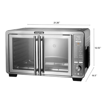 Gourmia XL 45 Quart Digital Countertop Oven with Air Fry and Temperature Probe