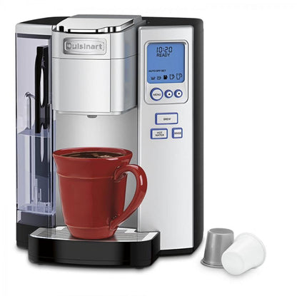 Cuisinart Premium Single Serve  Brewer + Hot Water Coffee-Maker Combo