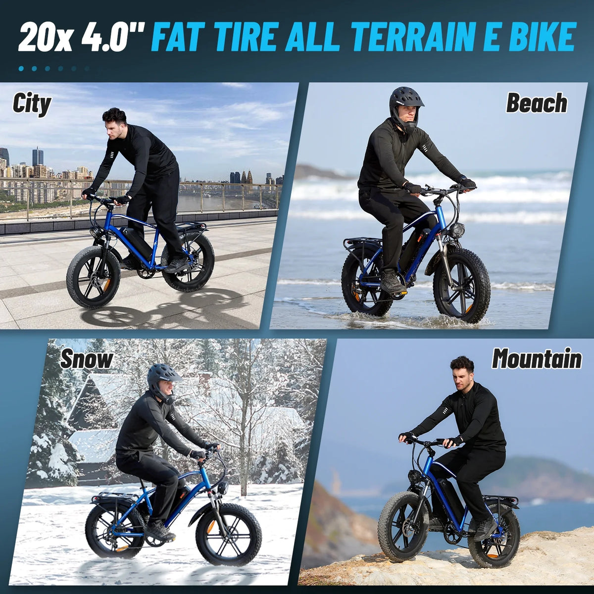 Hipatoo 26" Electric Bike 500W 20MPH E-bike, 36V 10.4Ah Battery, Ebike for Adults, E Bike UL2849