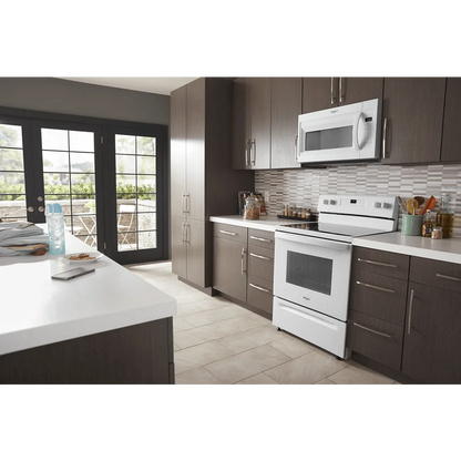 Whirlpool 1.7 Cu. Ft. Microwave Hood Combination Black