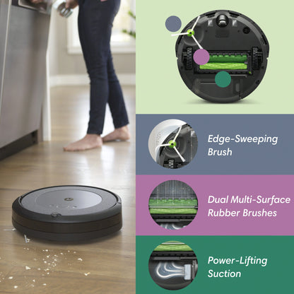 iRobot Roomba i4+ Robot Vacuum Self Emptying Smart Navigation Powerful Pick Up