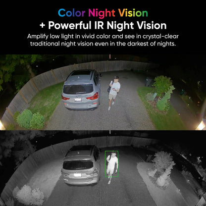 Wyze - Floodlight Camera Pro, 3000 Lumen LEDs, 180�� Wide View, 2k HD Outdoor Wi-Fi Floodlight Home Security Camera - Black