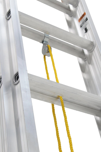 Louisville Ladder 16-Foot Aluminum Extension Ladder, 250-Pound Load Capacity, Type I, AE3216
